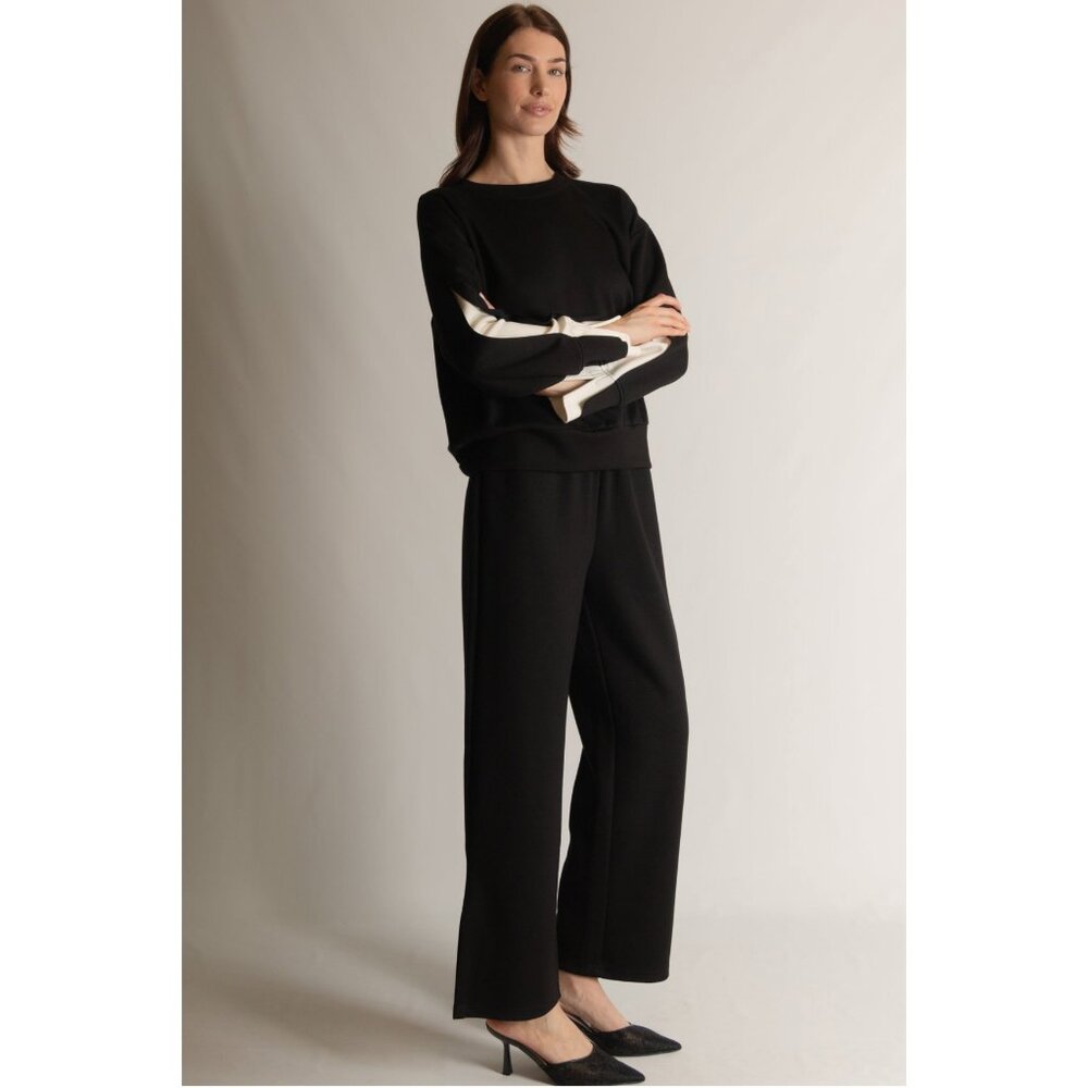 P.Cill “Blake” Wide Leg Pants w/ Ankle Slits – M – EUC – Butter Soft Modal
